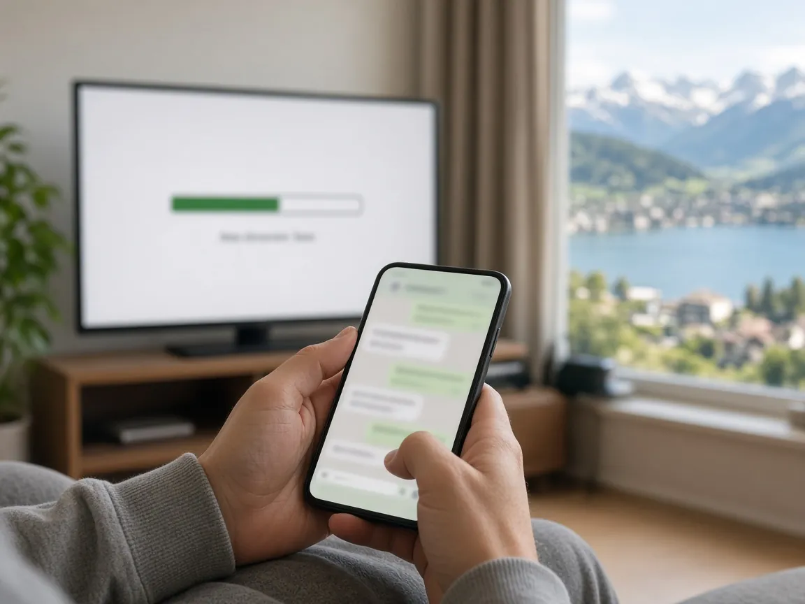 Configuration de l’IPTV avec l’aide de l’assistance sur smartphone